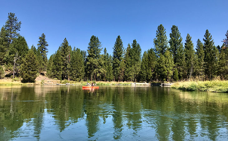 Kayaking: A serene way to enhance physical health and connect with nature.