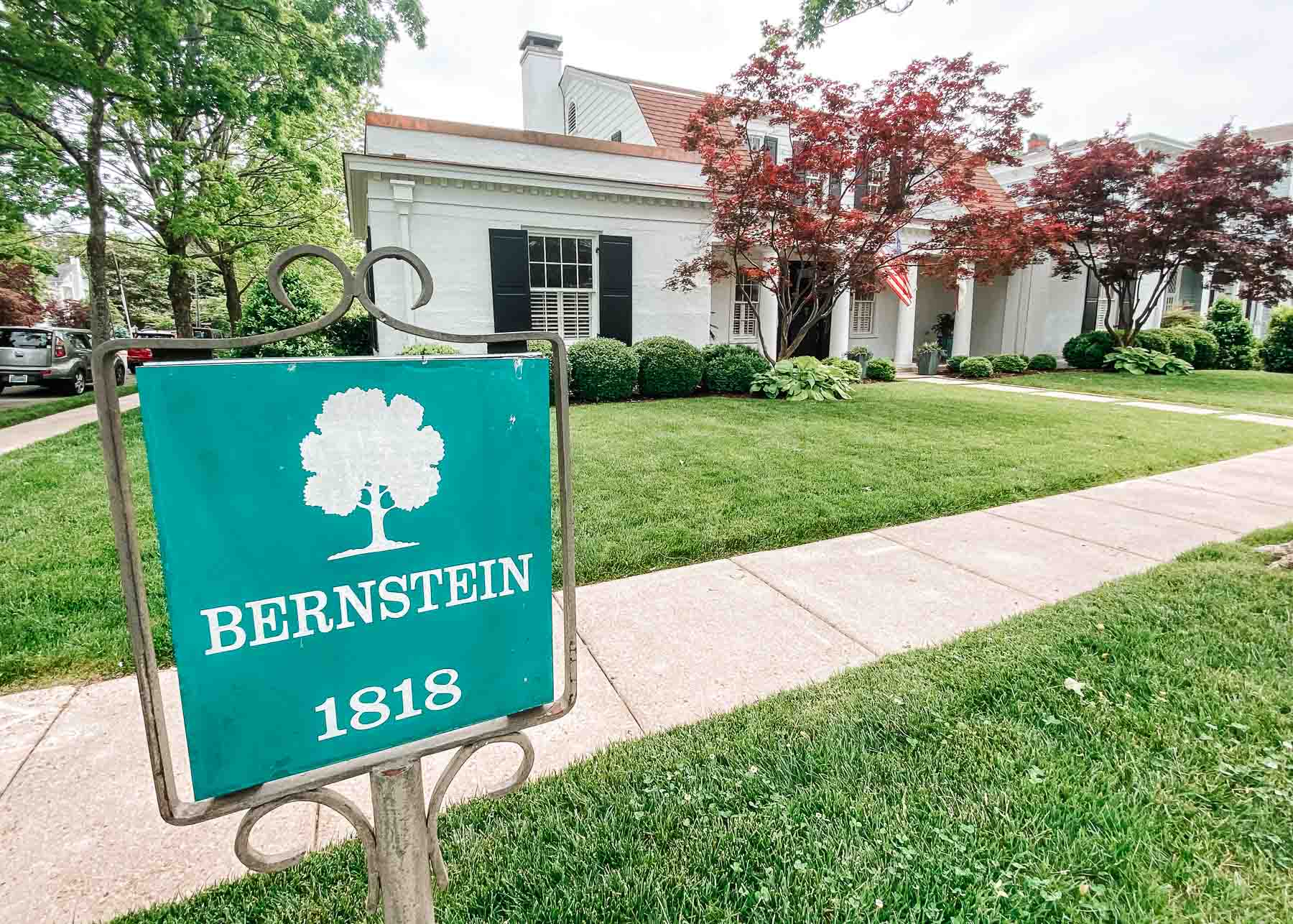 The Bernstein home, reflecting Huntsville's architectural diversity and historical depth.