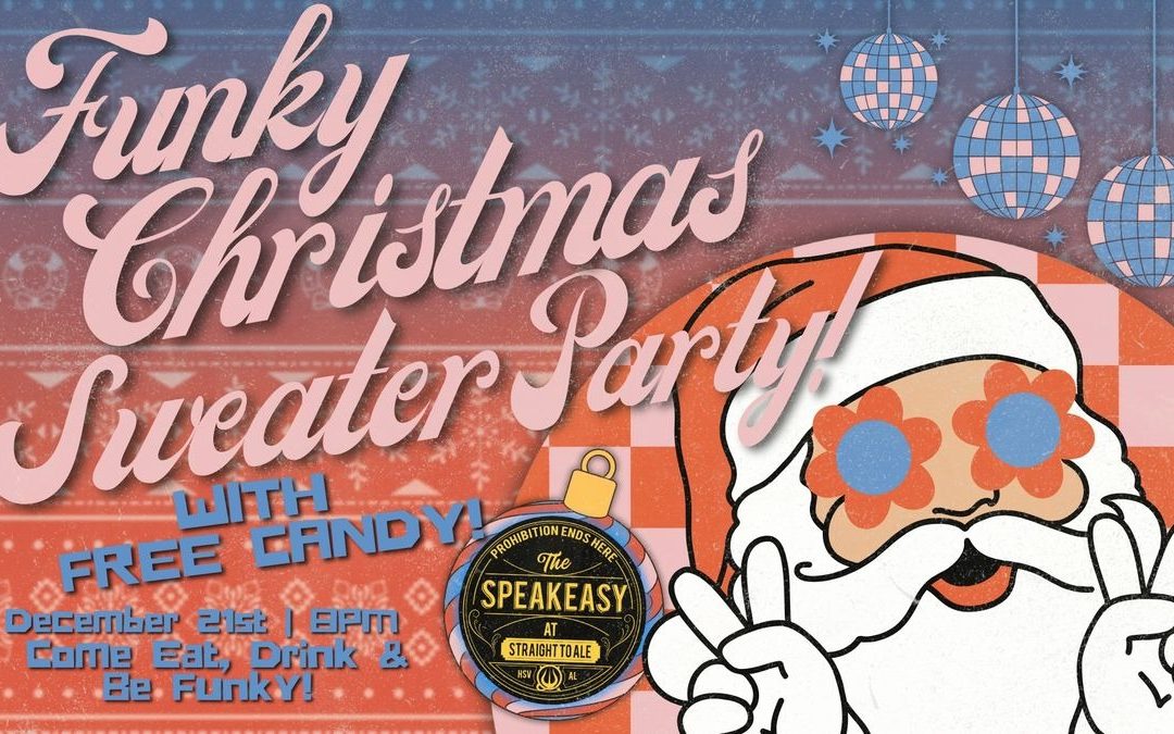 Where to Celebrate in Style: Funky Sweater Party at Straight to Ale Speakeasy