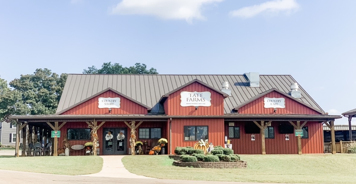 Tate Farms — pumpkins, hayrides, and family-friendly fun near Madison and Huntsville.